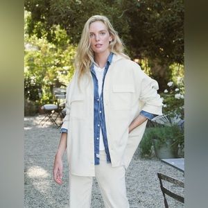 Frank & Eileen MCLOGHLIN Flannel in vintage white